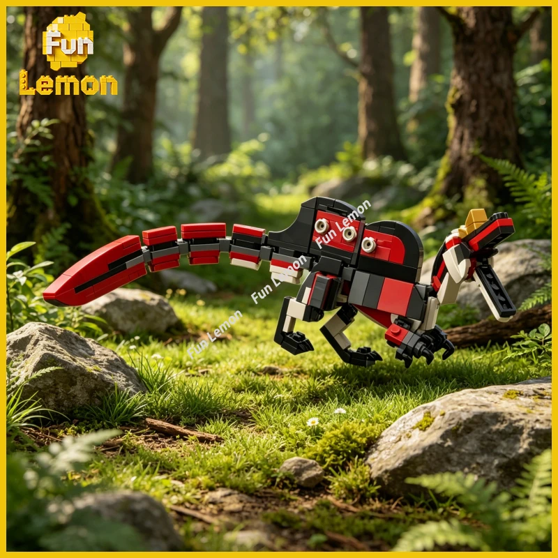 spinosaurus-aegyptiacus-dinosaure-realiste-moc-blocs-de-construction-modulaires-conception-aux-details-exquis-pour-vitrine-170-pieces