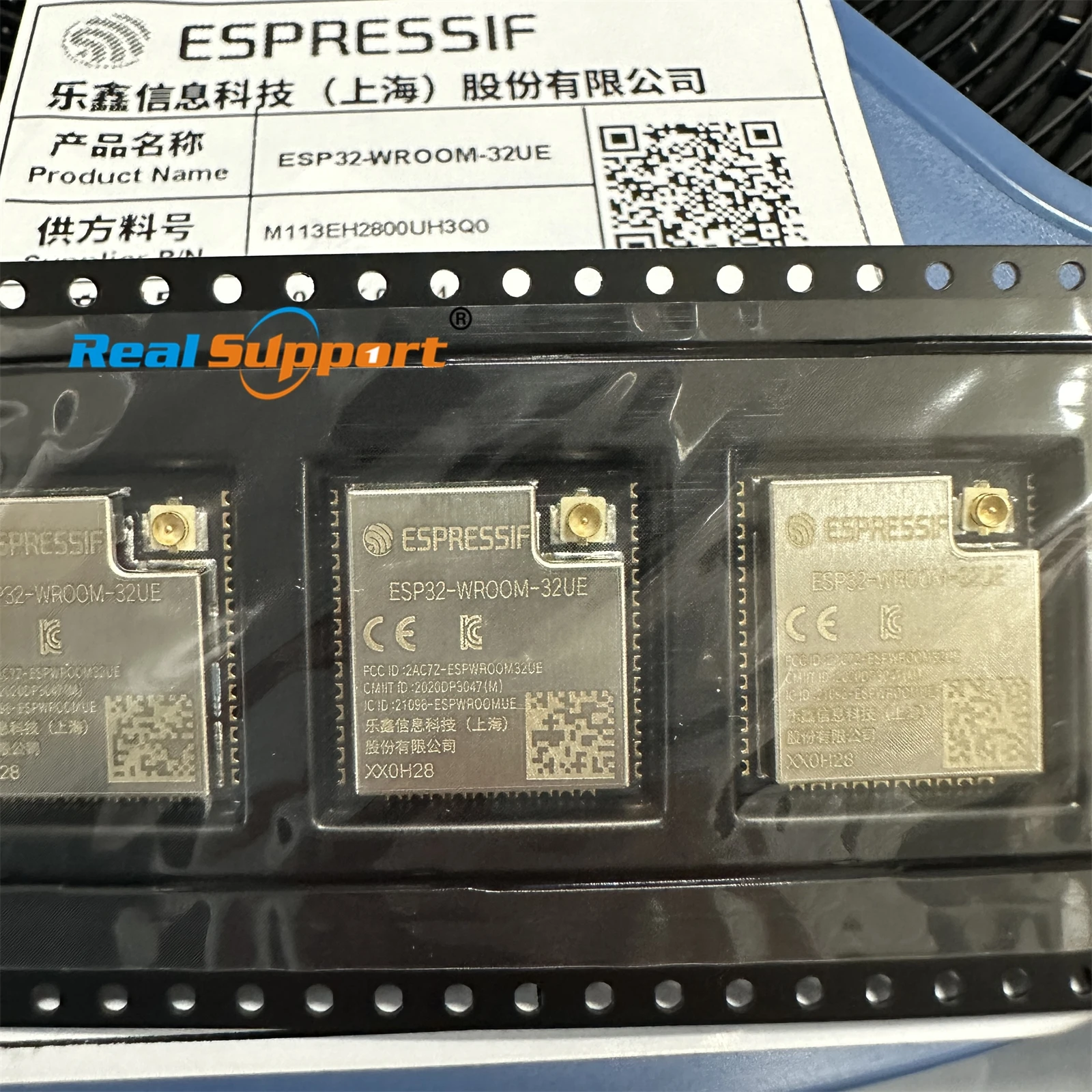 50pcs ESP32-WROOM-32UE-N16 ESP32-WROOM-32UE 16MB Espressif ESP32-D0WD-V3 Module