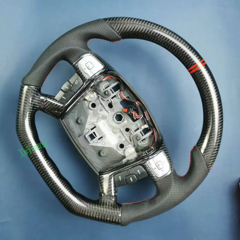 For Ford Mondeo, Galaxy, S-Max 2006-2015 Promotion 100% Real Carbon Fiber Car Steering Wheel