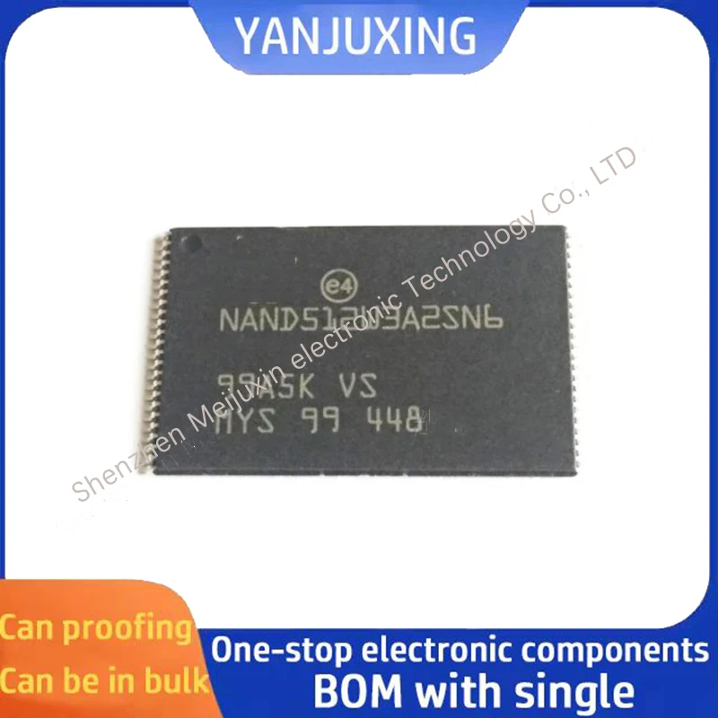 1pcs/lot NAND512W3A2SN6E NAND512W3A2SN6 TSOP48 64MB Flash memory chip