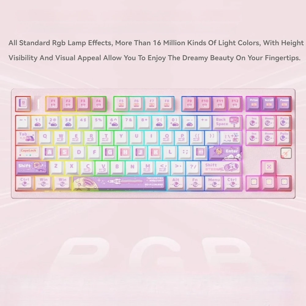 Reccazr Rocket80 Mechanical Keyboard Wireless RGB