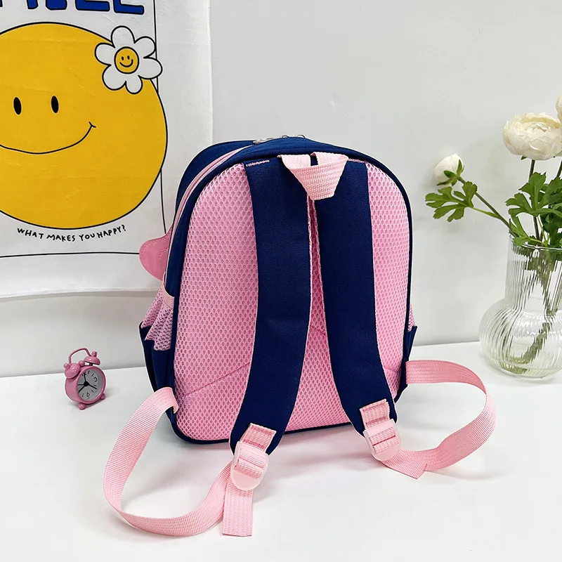 Kindergarten niedlichen Schult asche Cartoon kleine Elefanten form stereo skopische Kinder tasche Nylon leichte Vorschule Rucksack Umhängetasche