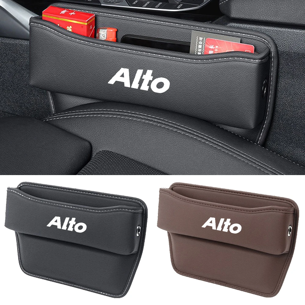 

Multifunctional car seat gap storage box interior accessories Car Seat Gap Storage Box Bag Organizer for Suzuki Alto