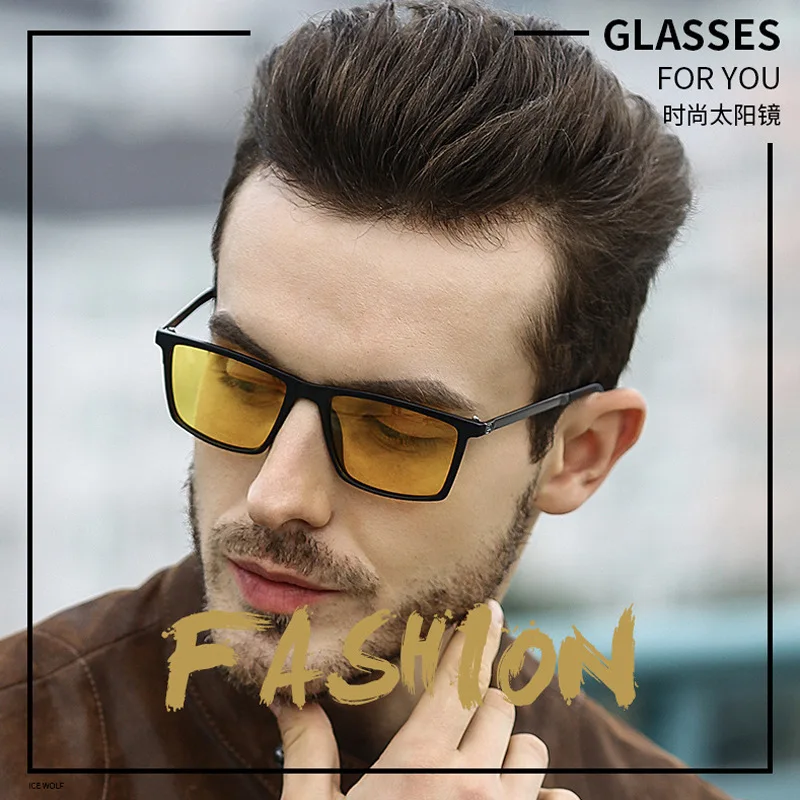 2024 Polarized UV400 Sunglasse Men Dazzle Color Driver Classic Retro Brand Designer Light Flexible Sun Glass Oculos De Sol