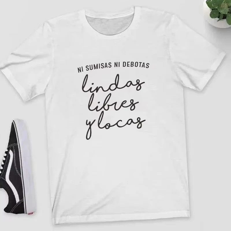 

New It Doesn't Give Me Life Letter Print Ladies T-shirt Ladies T-shirt Drop Ship Casual Basics Ocollar White Shirt Short Sleeve