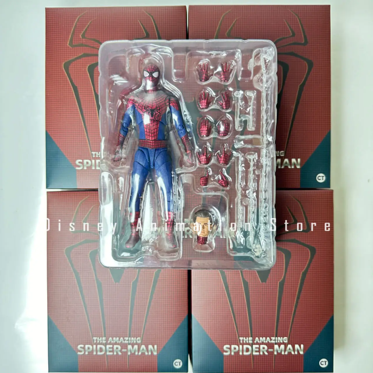 In Stock Ct Shf The Amazing Spider-Man PeterParker Anime Action Figure Collectible Model Toy Gift Decoration for Kids Hobby