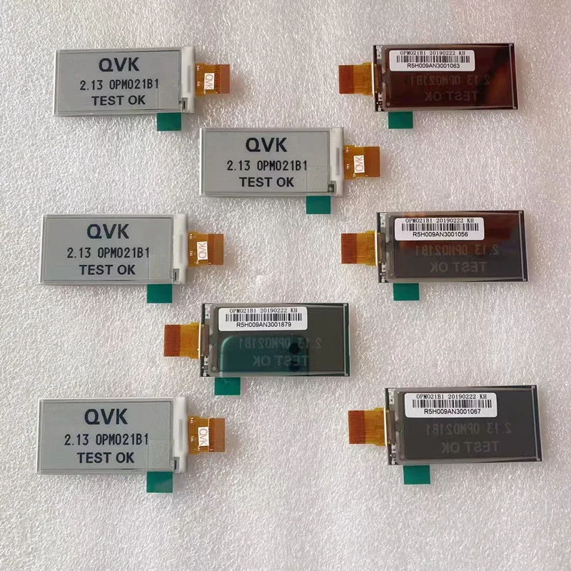 OPM021B1 2. 13-calowy NTH01-ES-EC wyświetlacz LCD ekran atramentowy do inteligentny termostat Netatmo