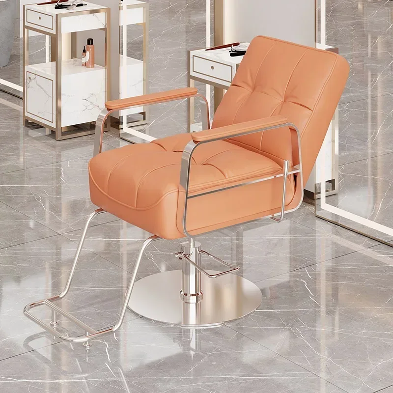 Exquisite Beauty Barber Chair Nordic Professional Unique Design Barber Chair Modern Luxury Silla Barberia Commercial Furniture