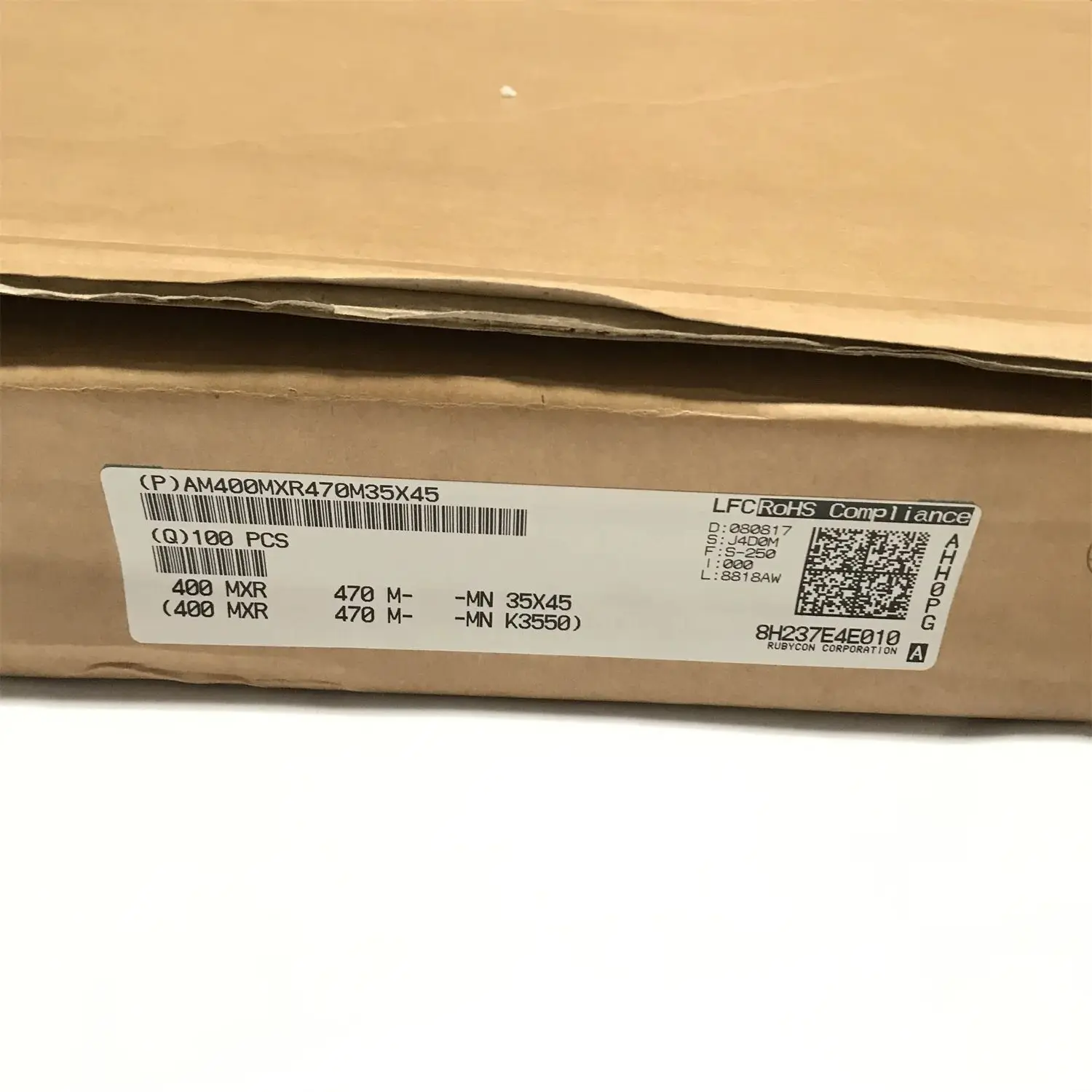 2PCS MXR-400V470UF 35X45 Original RUBYCON Aluminum ELectrolytic Capacitors Long life Low Impedance