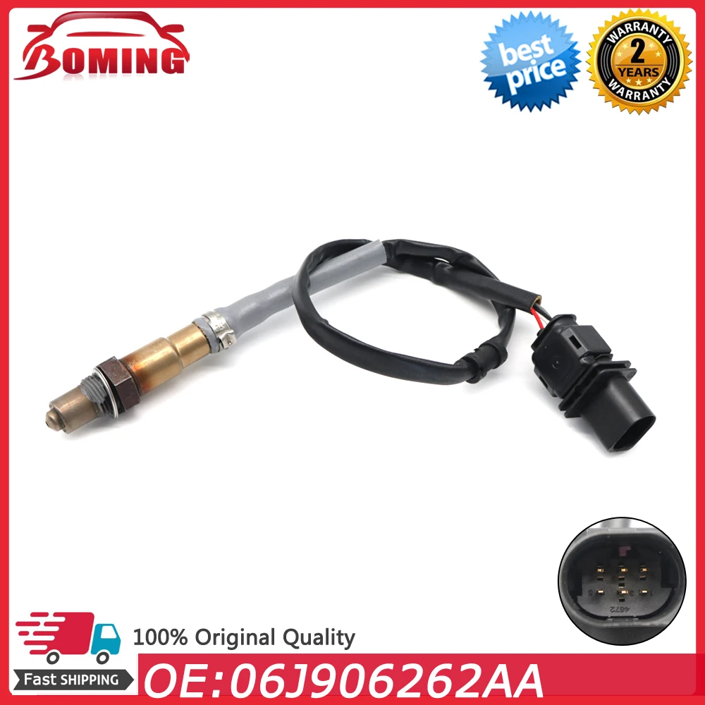 Car Upstream Oxygen O2 Lambda Sensor 06J906262AA For Audi A3 TT Mk2 For Volkswagen CC Golf Passat Jetta EOS GTI 234-5107