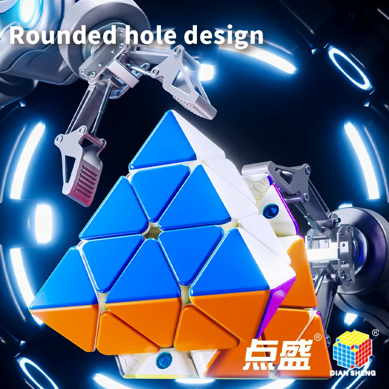 Kostka Magnetyczna DianSheng Galaxy Cluster FTO NEO Cube Profesjonalna Kostka Puzzle Zabawka Speed Cube Prezent dla Dzieci Cubo Magico Puzzle