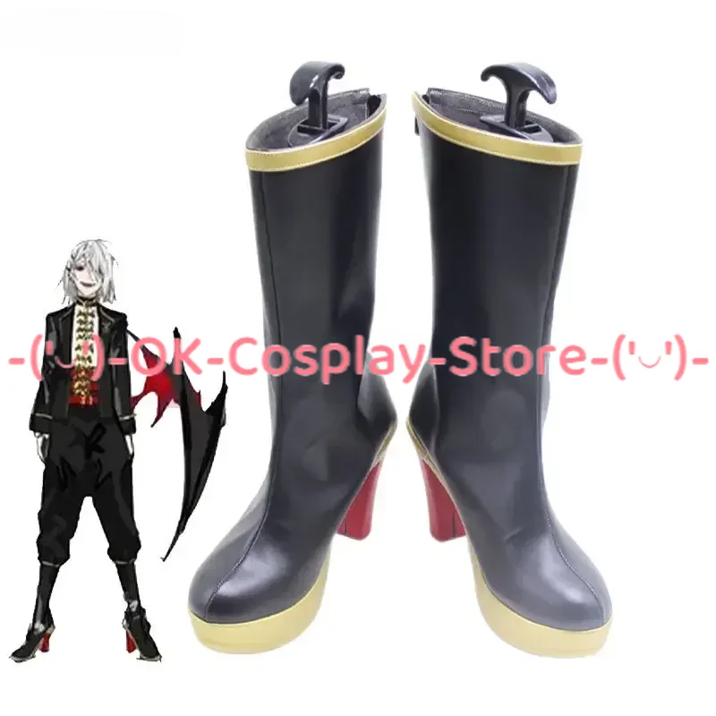 

Kuzuha Cosplay Shoes Halloween Carnival Boots PU Leather Shoes Vtuber Cosplay Props Custom Made