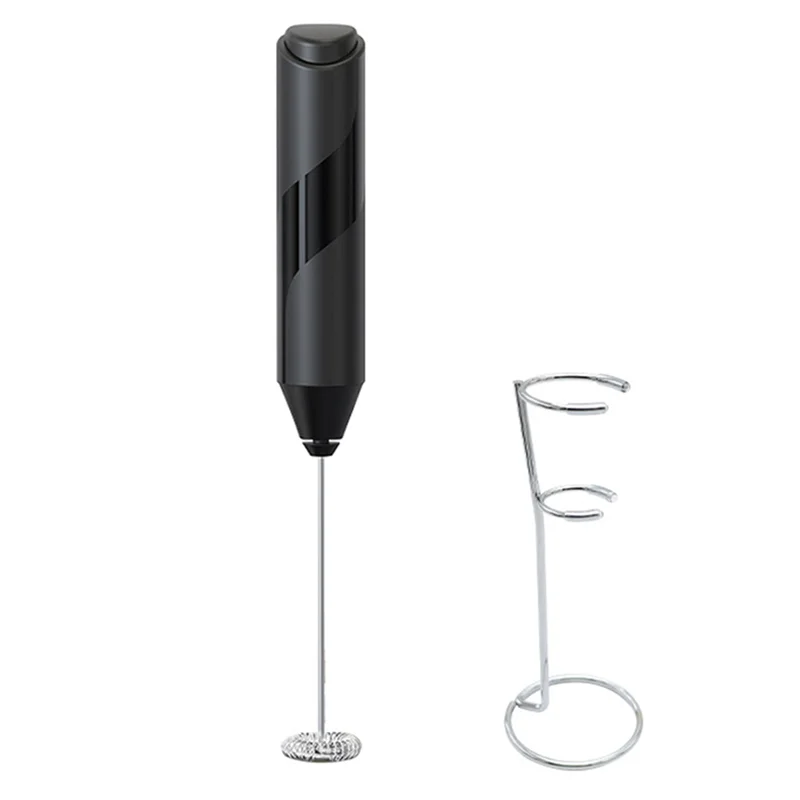 A84G-Stainles Steel Wireles Manual Milk Frothing Stirring Coffee Frothing Egg Cream Cake Manual Whipping