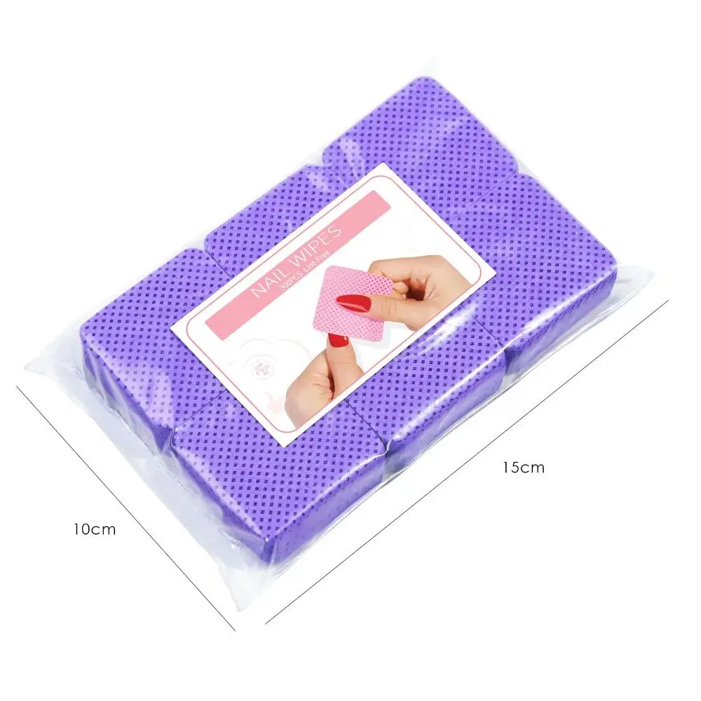 Cotton Pads Paper Nail Wipes Nail Art Grafted Eyelash Tool Nail Polish Pads Cleaning Tool Super Absorbent Lint-Free Meltblown