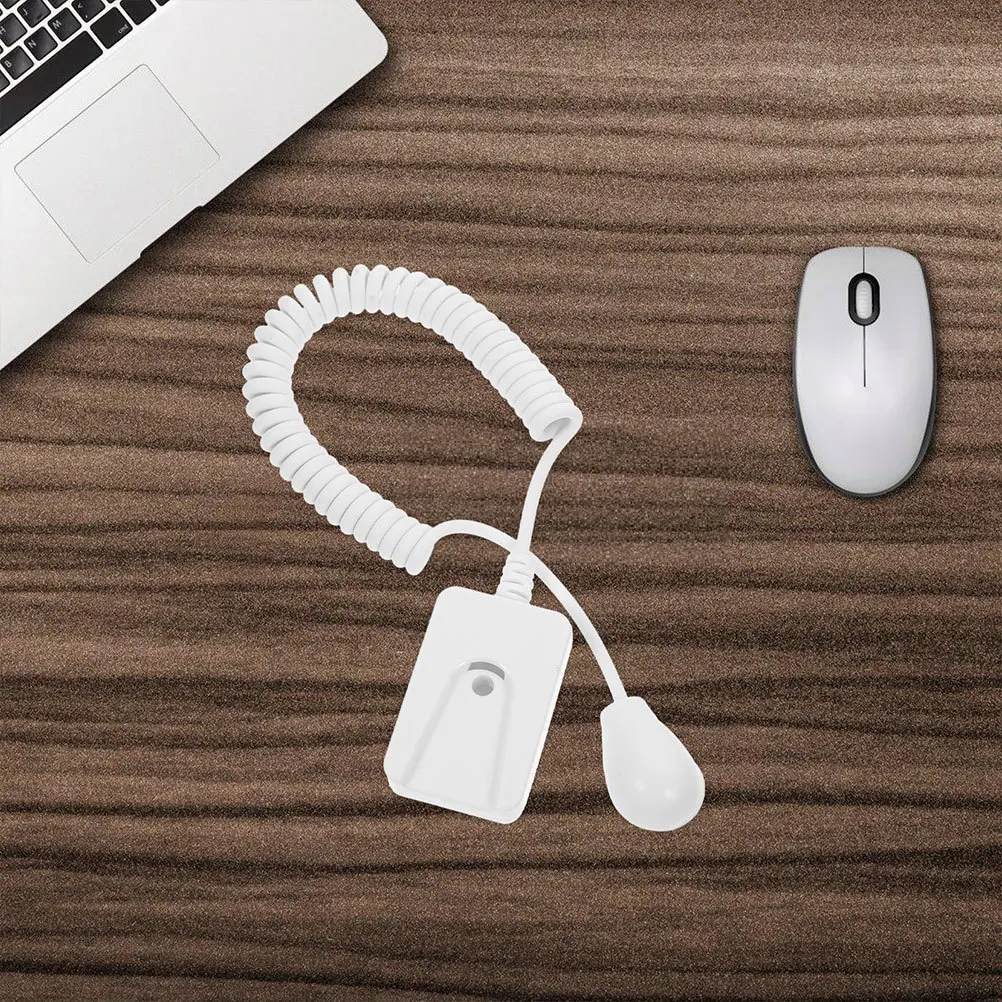 

2Pcs Retractable Remote Leash Anti-Loss Strong Adhesive Stretchable Remote Holder Cable Tether for Small Items