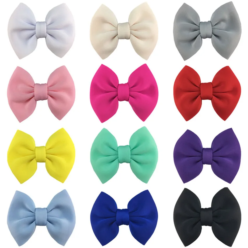 

200pcs 5.5 Inch Oversized Space Layer Bow Girls Kids Baby Headwear Apparel Accessories In Stock Direct Wholesale
