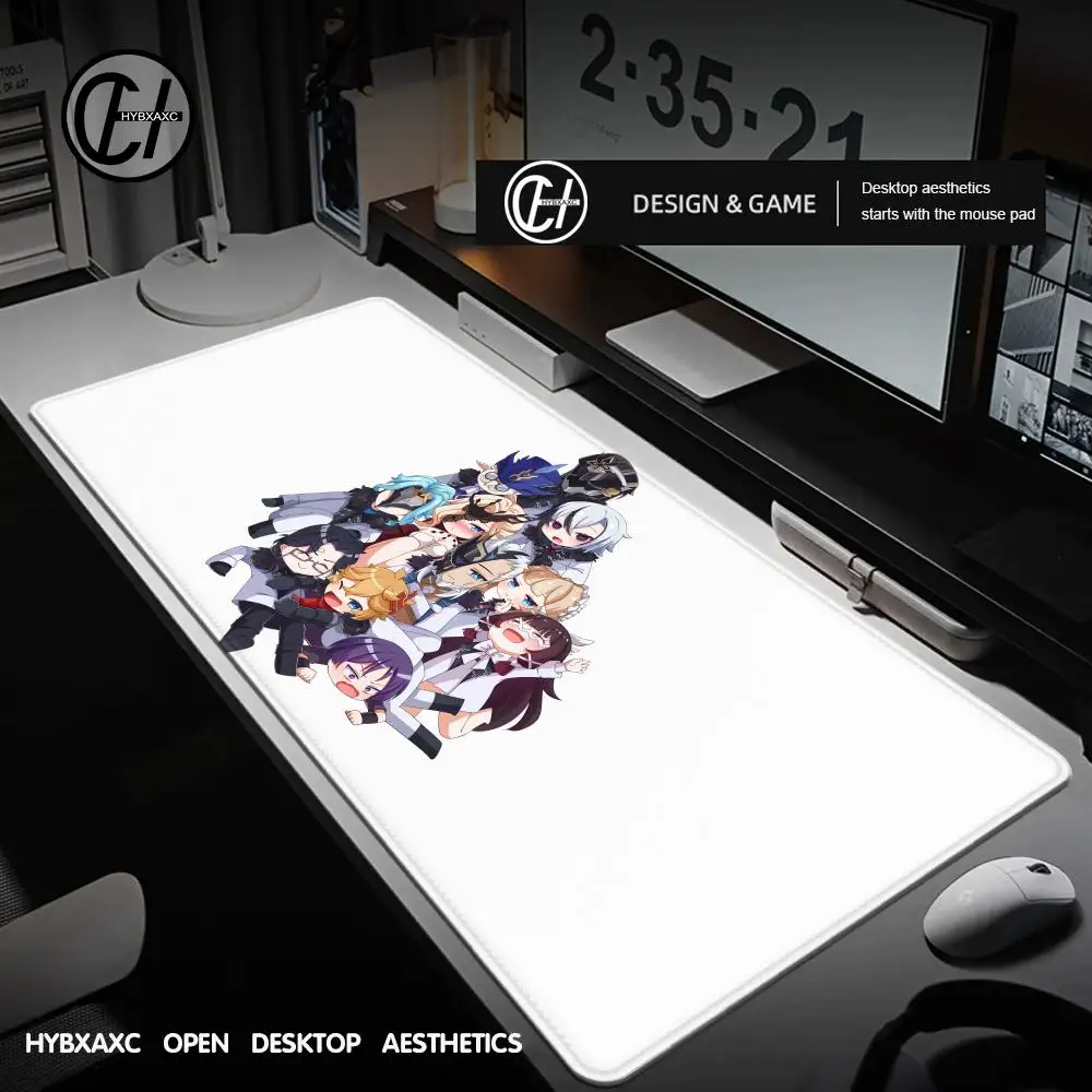 

Большой настольный коврик HD Columbina Коврик для мыши Коврик для клавиатуры Genshin Impact Офисный домашний резиновый игровой ПК Нескользящий коврик для мыши Настольные аксессуары