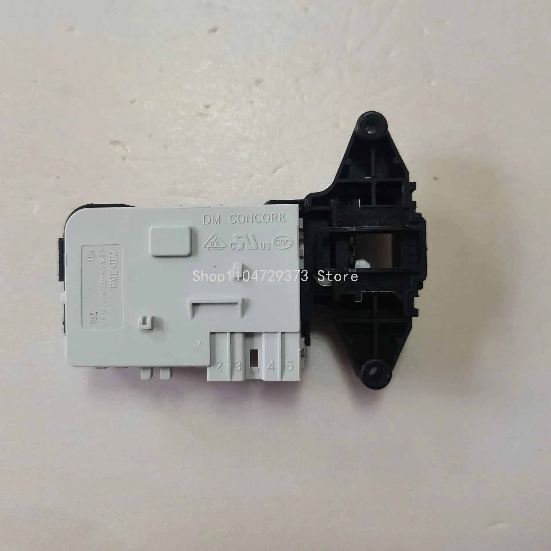 Cerradura de puerta de lavadora, dispositivo de microretardo de repuesto, piezas de interruptor de puerta 10210026 para accesorios de lavadora de tambor