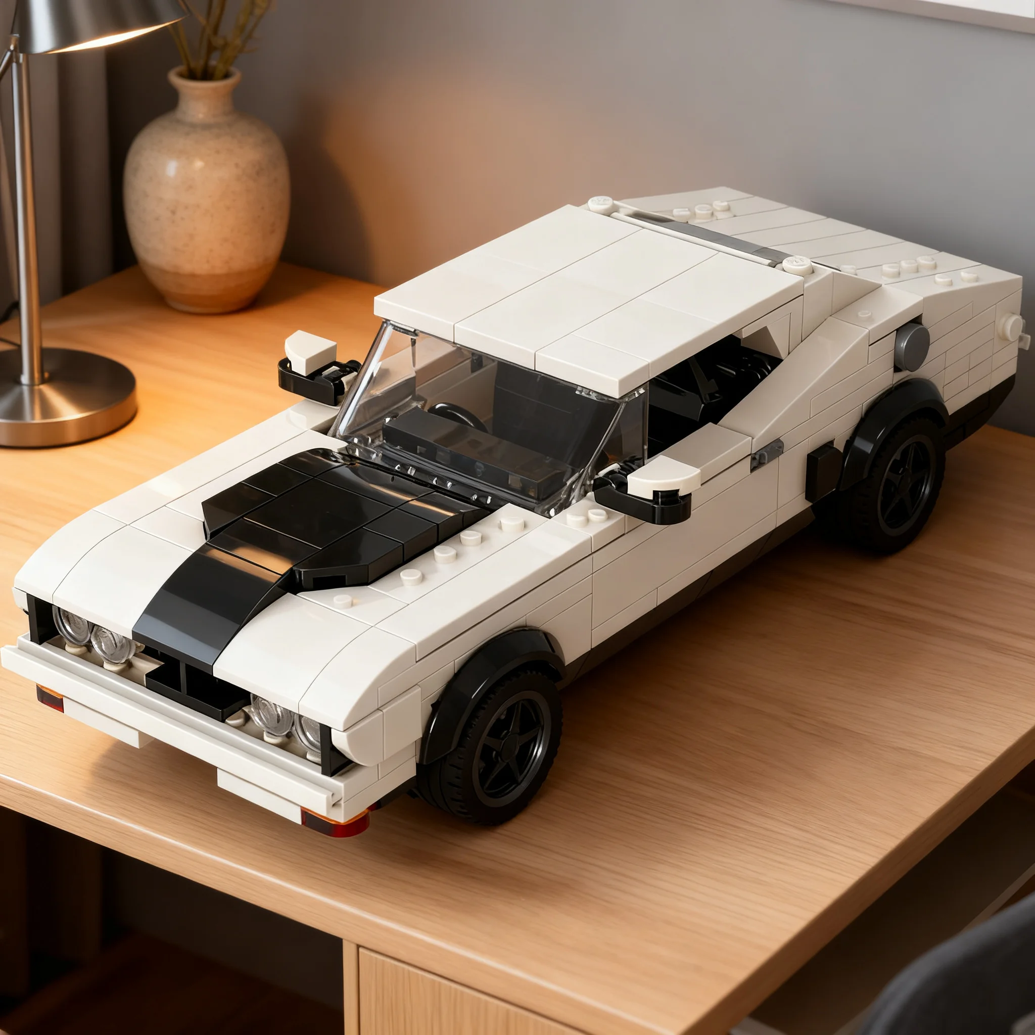 419pcs MOC city Champions Fordes Falcon XB GT 8wide MOD Model Christmas Gift Home Decor Collectible Display Interior Ornament