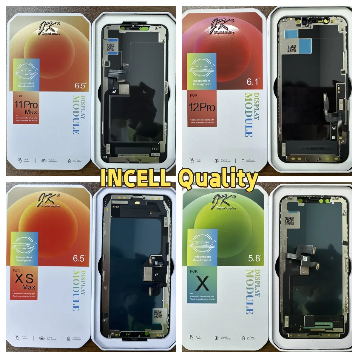 AAA LCD For iPhone X LCD XR XS Screen 11 12 Pro Display Touch Digitizer Replacement For iPhone 13Pro 14 15 OLED INCELL Display