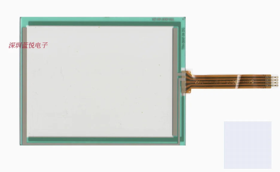 

6.4-inch four wire resistor touch external screen handwriting screen industrial control touch TR4064F 153 * 120