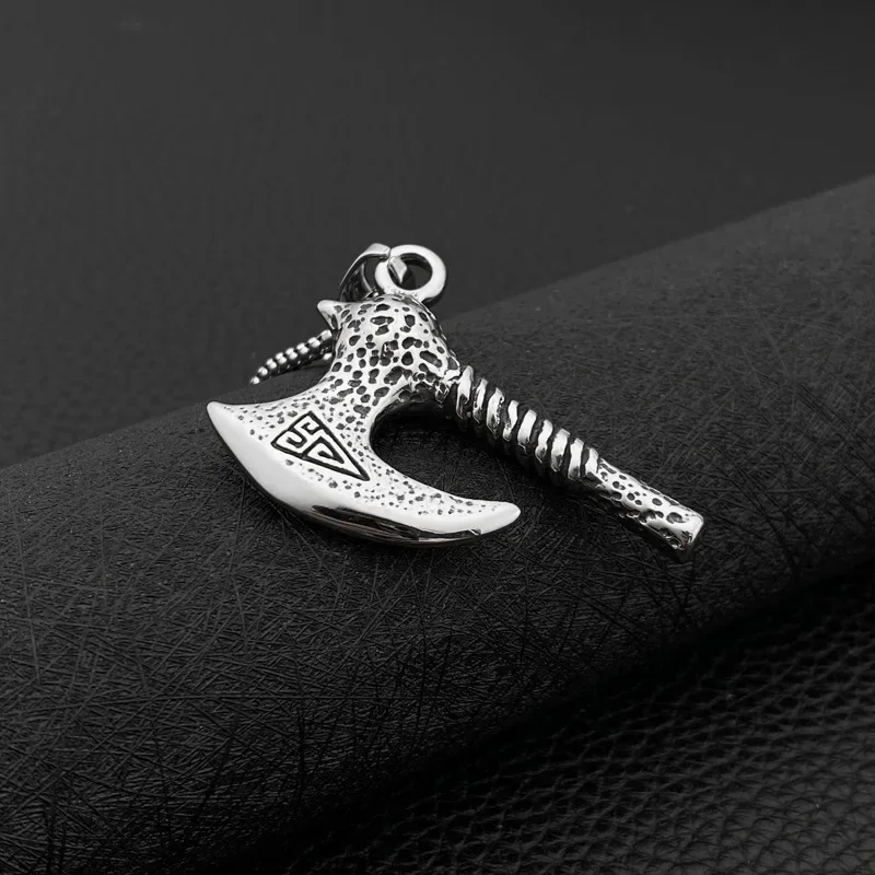 Rusty Steel Jewelry Fashion Dagger Sickle Axe Hip Hop Pendant Punk Male Titanium Steel Pendant Jewelry