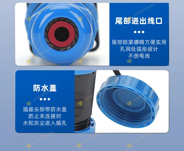Waterproof Aviation Plug, Solderless Male Female Docking Cable Connector LD16 SD