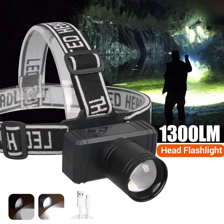 

New High Power LED Head Light Lamp Head Flashlight Adjustable Waterproof Super Bright Torch For Camping Jogging Hiking Fishing