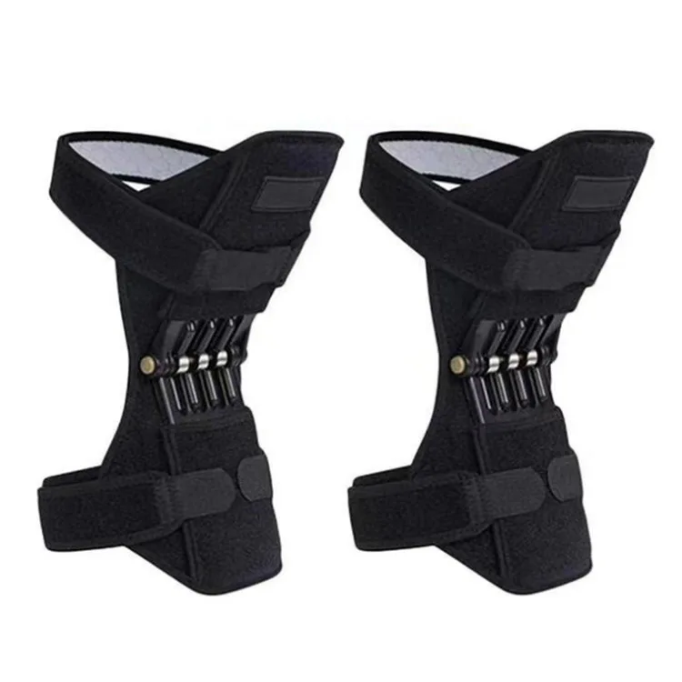 Knee Protector Joint Support Knee Pads Breathable Non-Slip Power Lift Knee Pads Rebound Spring Force Knee Booster