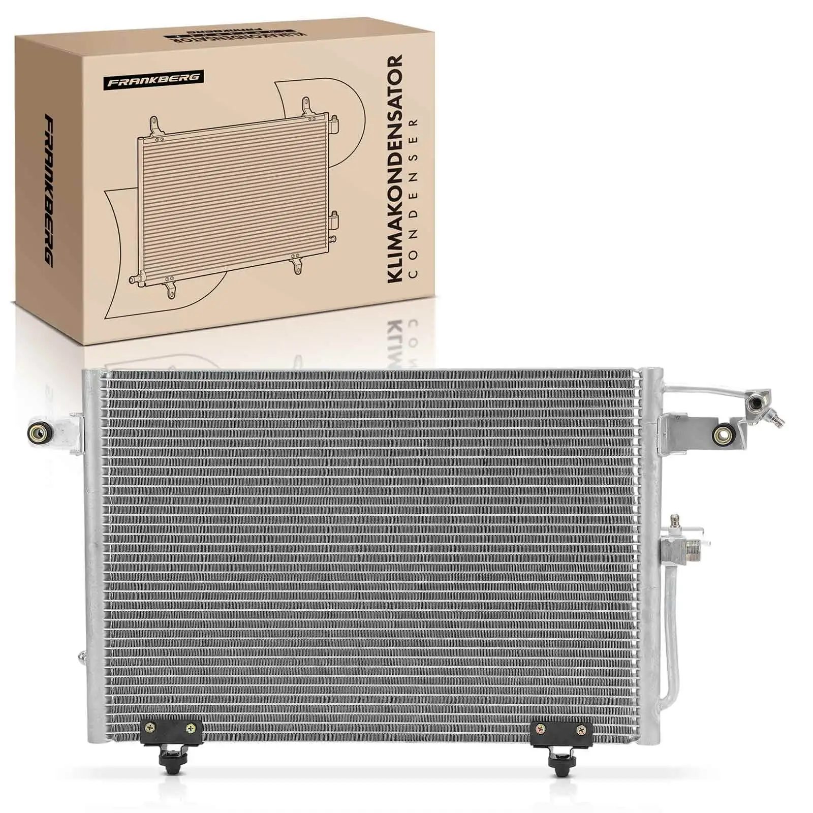 Condensateur climatique Frankberg 1x pour Audi A6 4A2 A6 Avant 100 4A5 Bj à partir de 2004 4A0260403AD 4A0260403AC 4A0260403AB 4A0260401AB