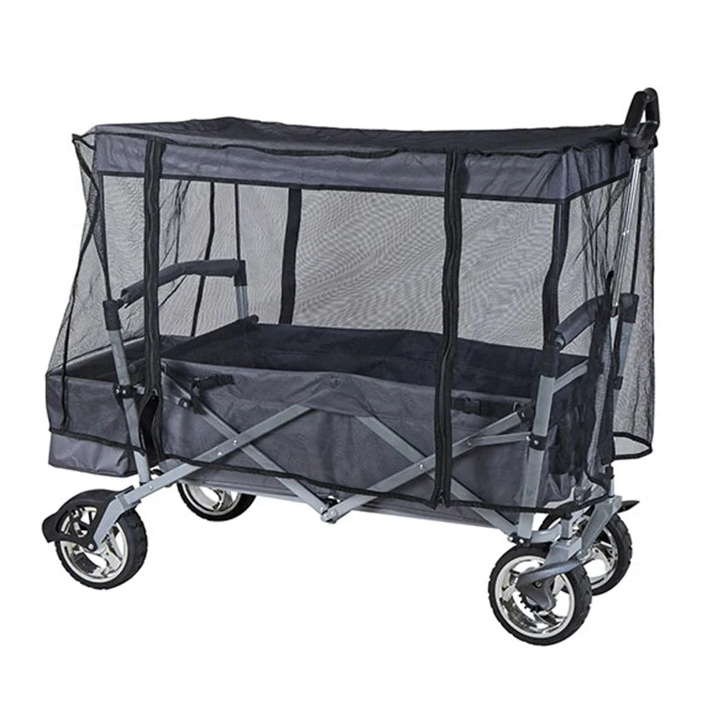 Outdoor foldable camping trolley
