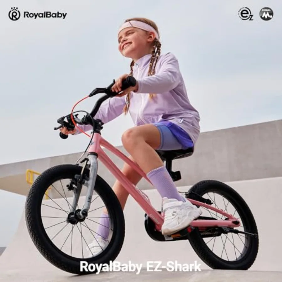 Bicicleta ligera de aleación de magnesio, bicicleta deportiva con ruedas de 14/16/18 pulgadas para niños y niñas de más de 3 años en azul, rojo y plateado