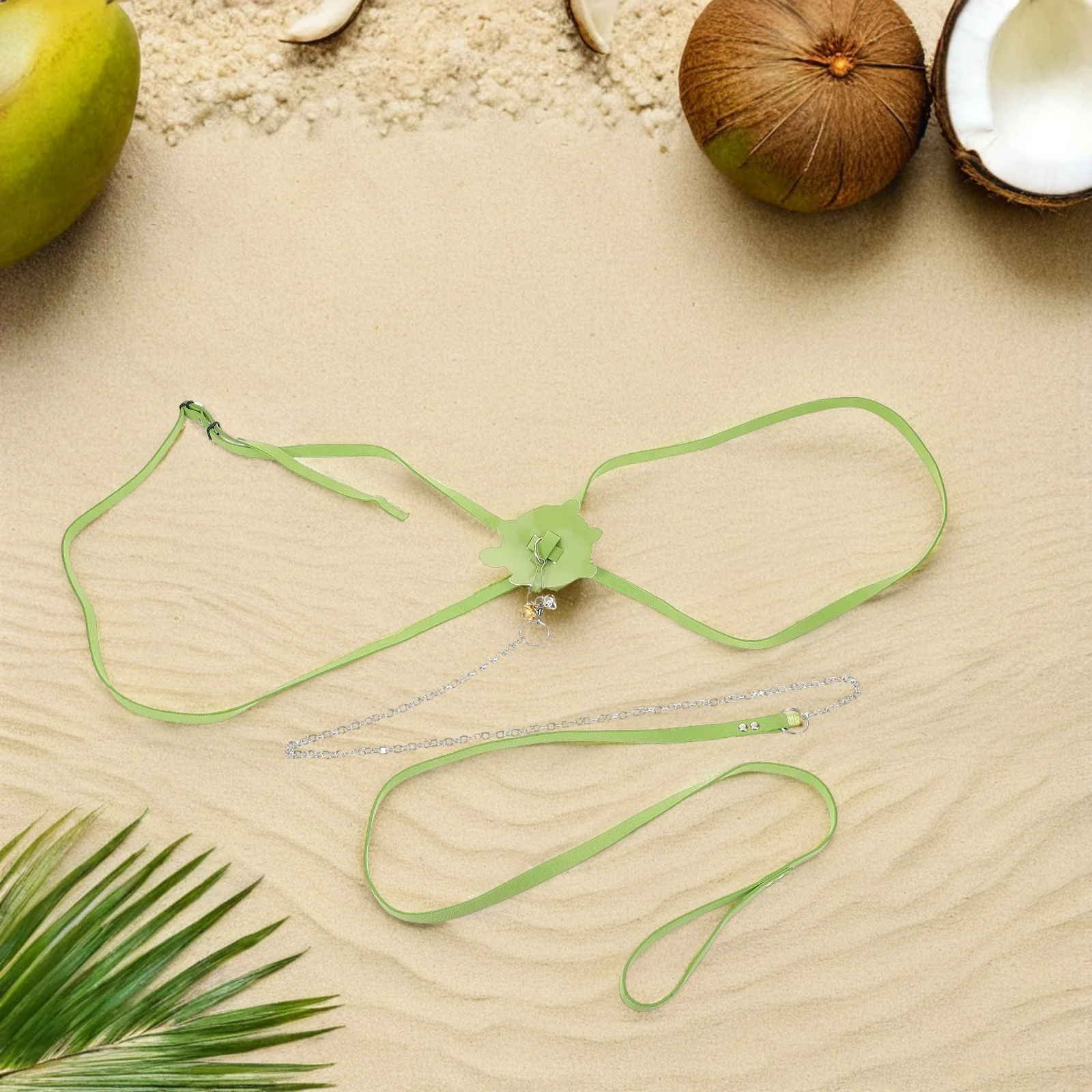 

Adjustable Turtle Harness and Leash Set L Comfortable Reptile Vest for Tortoises Lizards Outdoor Pet Rope Small Animal Walking