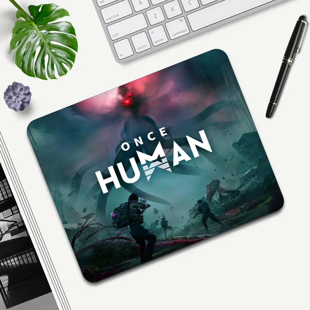 Gamer Once Human Mouse Pad Cartoon rubber Small mouse pad desktop computer office keyboard e-sports ROGs game