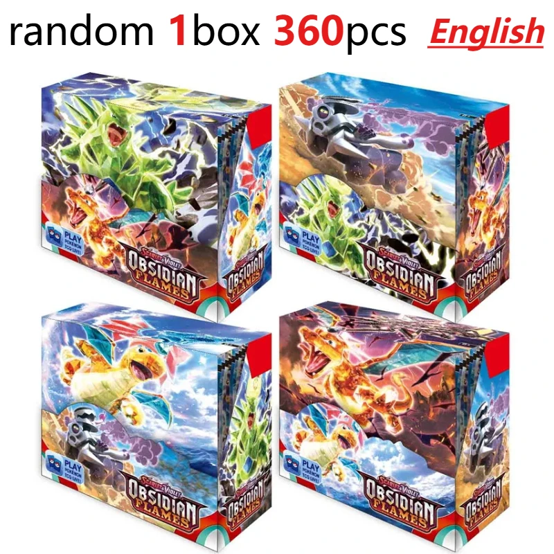 Fun 360 Stuks Pokemon Kaart TCG Scarlet & Violet Prismatische Evolutions 151 Prisma 36 Pack Pokemon Booster Box Collectible Tradiner kaart