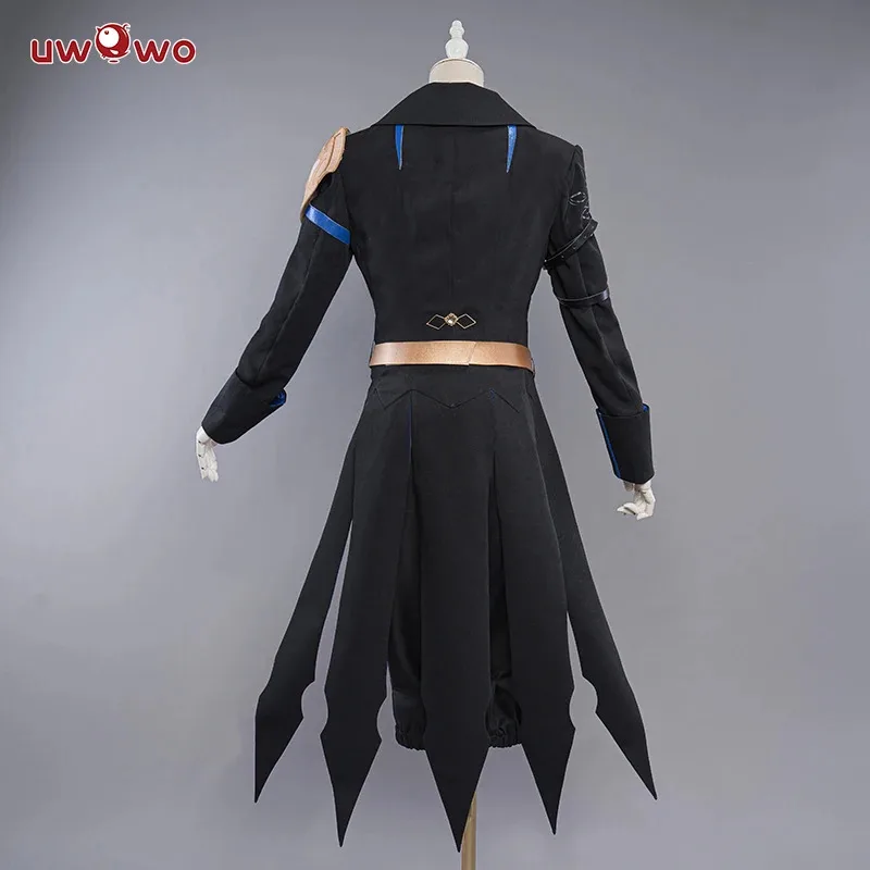 IN STOCK UWOWO Aether Cosplay Exclusive Genshin Impact Cosplay Abyss Prince Aether Costume Traveler Aether&Lumine Halloween
