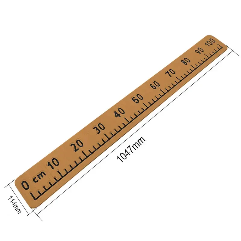 100CM custom Eva Foam Pad Fishing Measuring Sticker for Kayaks Fish Ruler for boat Self Adhesive, Fishing Measurement Tool