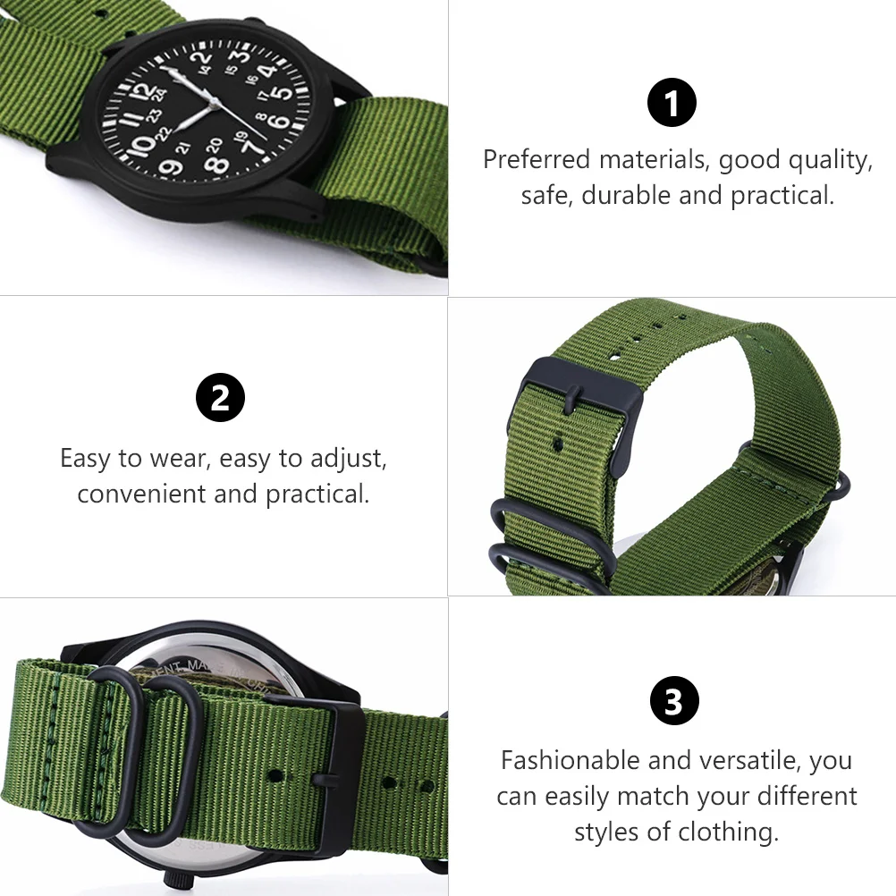 1Pcs Male Sports Watch Practical Quartz Casual Outdoor Wristwatch Men Watch Fashion Easy Adjust Durable Quartz Watches for Man