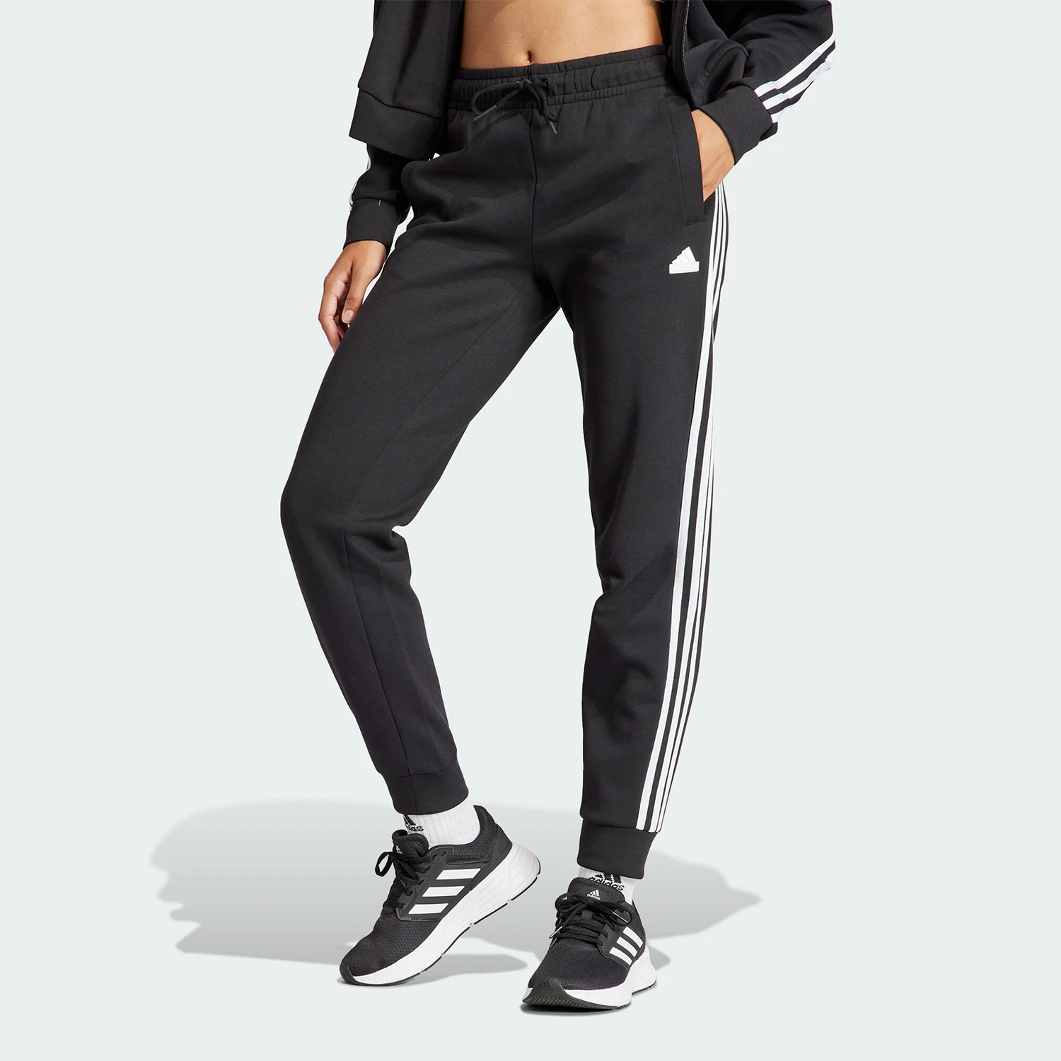 

Официальные женские спортивные повседневные брюки Adidas W FI 3S REG PT IN9479