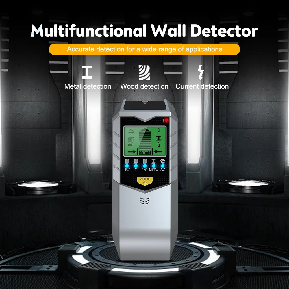 5 w 1 elektroniczny detektor przewodów w ścianie Finders wielofunkcyjny ręczny wykrywacz metali Stud Wood Finder pomiar elektroniczny Instrument