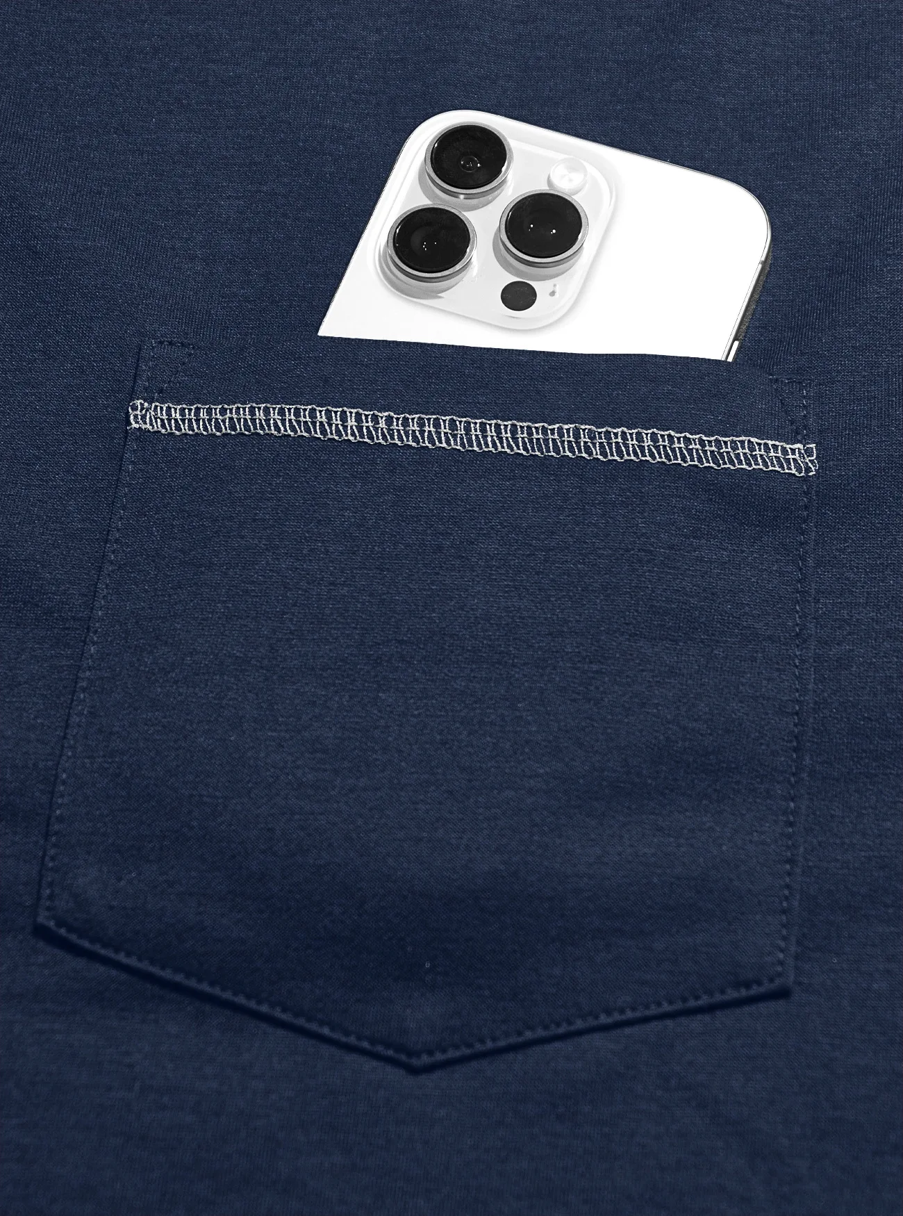 New summer men's loose round-neck Henry shirt with buttoned collar and pocket T-shirt, suitable for daily street casual wear.