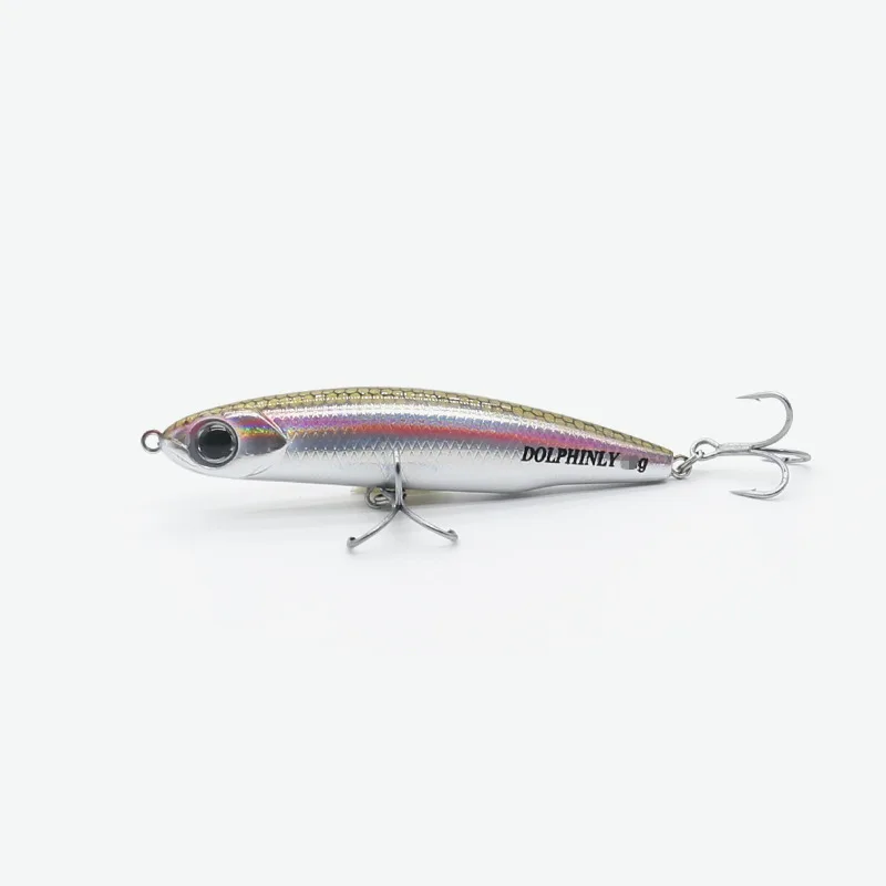 1 Stück 7,5cm 12g Micro Sinking Pencil Köder Vibrierender Kleiner Silberfisch-Köder zum Angeln auf Kleinen Schwarzbarschen und Süßwasser-Weißfisch – Detail 8