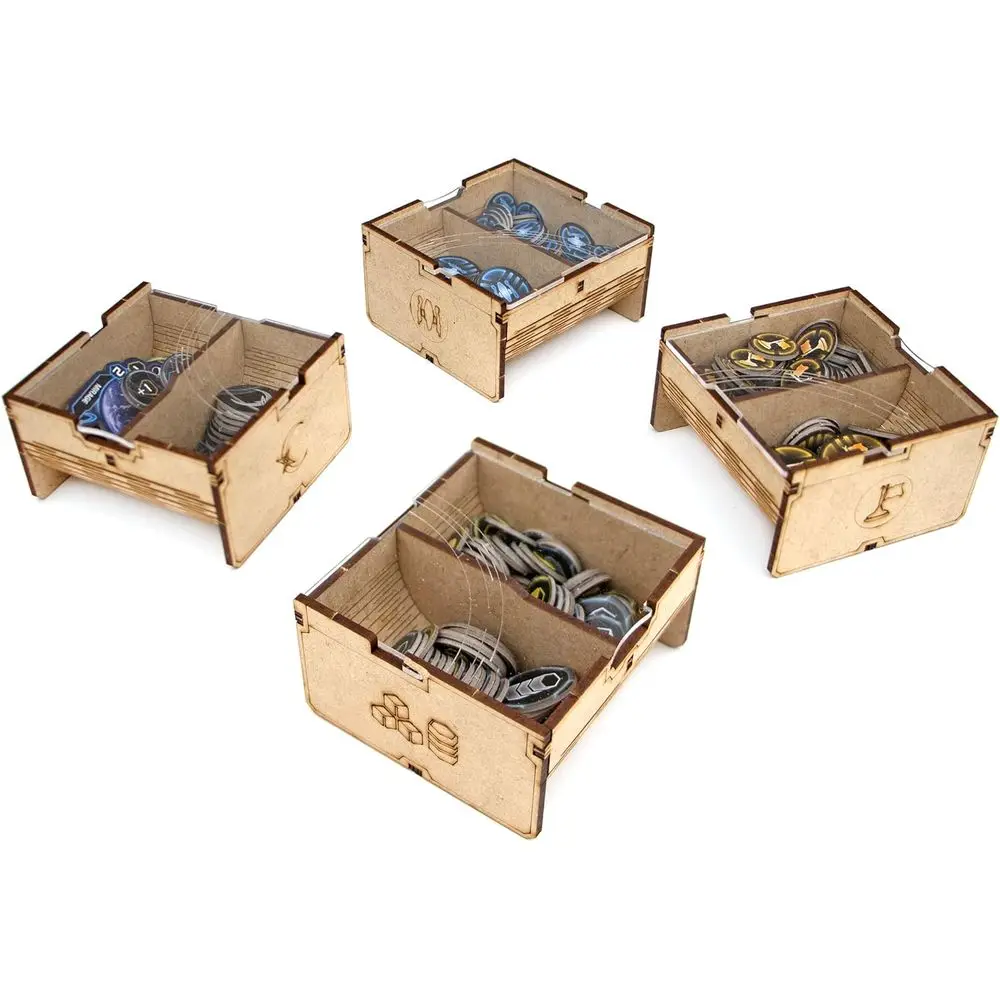 Twilight Imperium & Prophesy of Kings Expansion Organizer: Board Game Storage and Accessory Upgrade