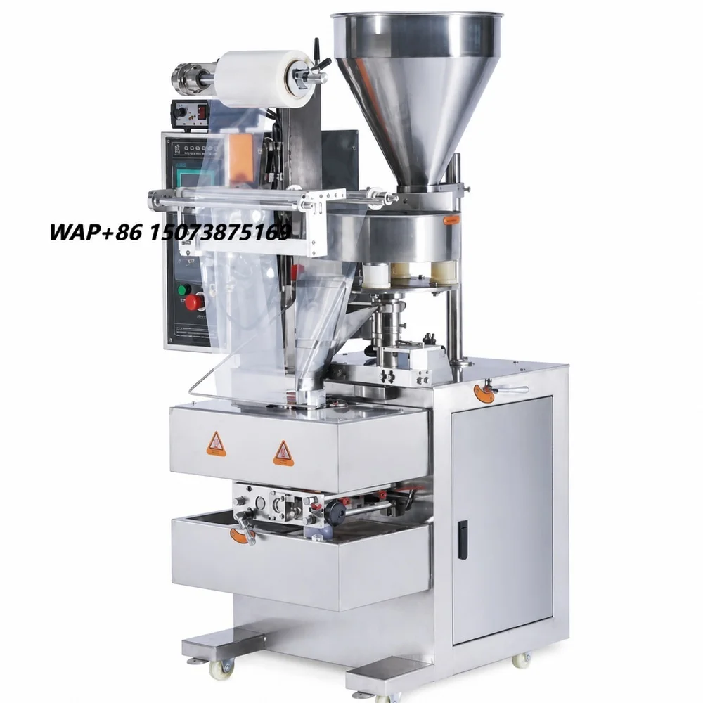 MUJIU HCB4-320B-Z2 Automatic High-Accuracy Four-Side Sealing Rotary Cup Dosing Sachet Filling Machine for Tea Chemical