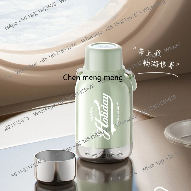 

Boiling water Portable small thermostatic pot Electric water cup Thermos cup Travel kettle SW-10D01A