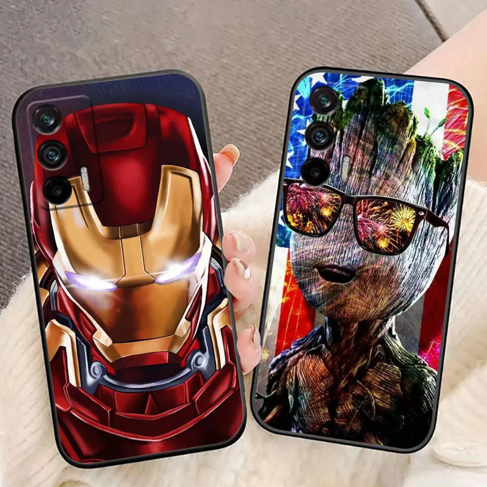 Marvel hero Iron Man Groot Thanos Phone Case For Realme C11 C20 C21 C21Y C30 C33 C35 C55 C53 C63 C65 GT NEO 2 NARZO 50 X50 Case