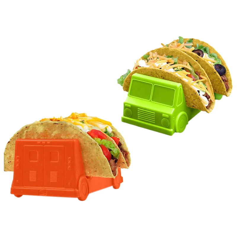 Rack de panquecas mexicano, rack de rolo de panqueca de milho em forma de carro, expositor criativo de panquecas, recipiente de alimentos, ferramenta de cozinha