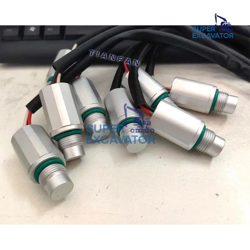 Excavator Parts For Caterpillar E320D E323D E329D Pressure Sensor 434-3436 4343436 Pump Pressure Sensor Switch 366-9312 3669312