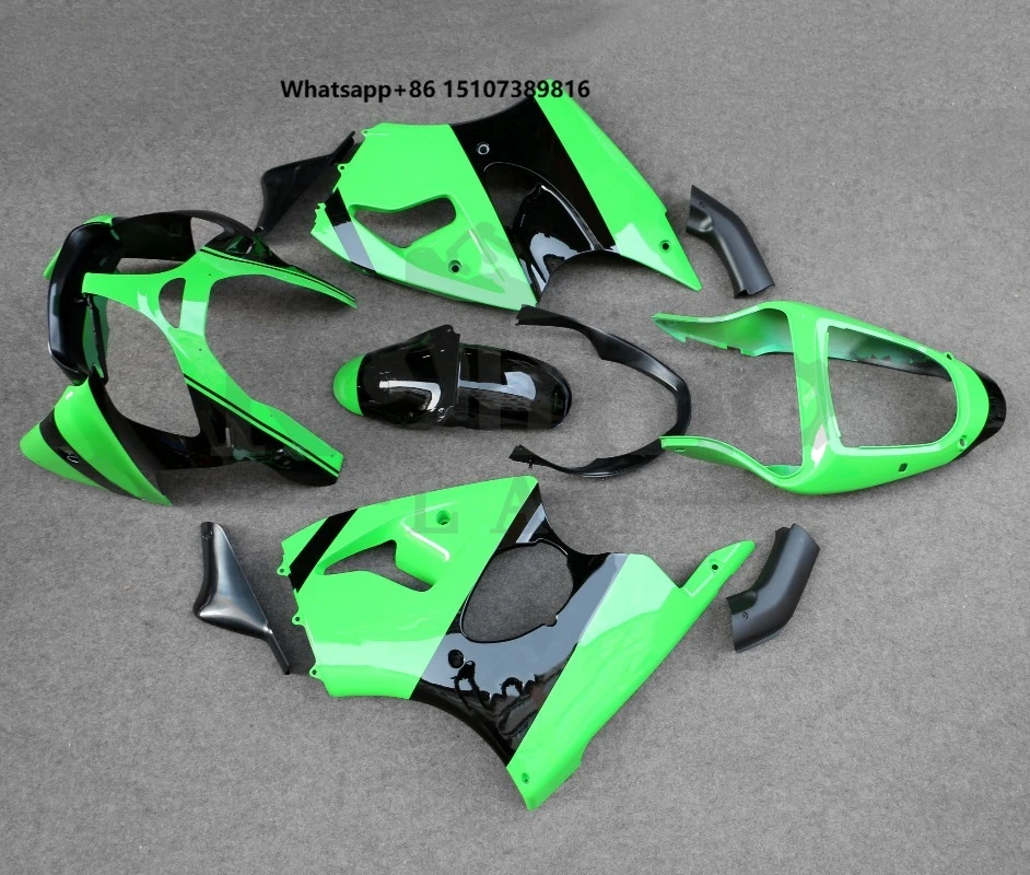 

Popular ABS Plastic Body Fairing Kit for ZX6R 2000 20012002 ZX-6R Motorcycle Fairing Parts