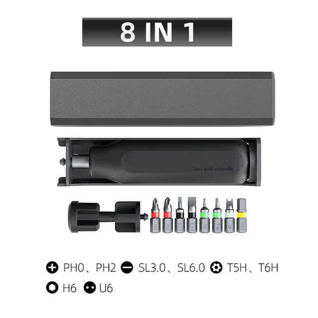 Precisie Schroevendraaier Set 8 32 43 46 in 1 Torx Hex Phillips Magnetische Schroevendraaier Bit Telefoon Horloge Laptop Mini Reparatie Tool Set